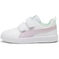 PUMA Puma Courtflex v2 V PS White-Grape Mist-Fresh Mint Sneaker