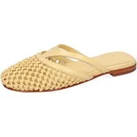 Melvin & Hamilton Alivia 5 Leder-Pantoletten für Damen Pantolette Flache Absätze, Echtes Leder