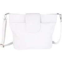 MIRROSI Umhängetasche Damen, Crossbody Bag, Echtleder Made in Italy (1 Tasche 1 Gurt), verstellbaren Schulterriemen), 30x24,50x9cm (BXHXT) viel Stauraum