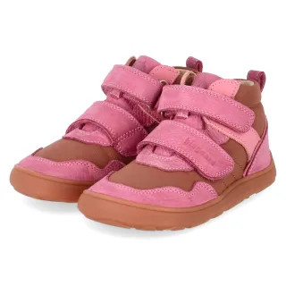 Bisgaard Barfuß-Sneaker BECKY Rosa - Gr. 25 -  Leder und Synthetik