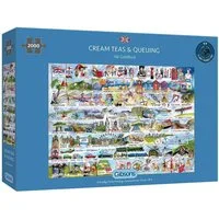 GIBSONS Puzzle Puzzle Cremetees und ihre Klassifizierung 2000 Teile, Puzzleteile