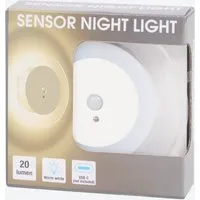 Schou Nachtlicht Sensorleuchte LED aufladbar 20 lm Flurlicht Nachtlicht