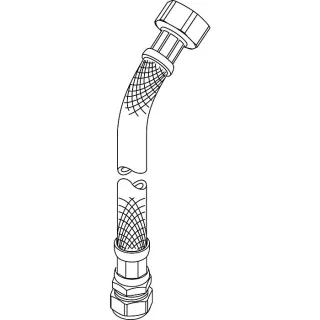 Ideal Standard Druckschlauch G1/2-12/400 A962823NU