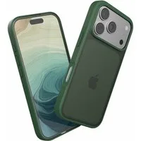 EAZY CASE Handyhülle Outdoor Case für Apple iPhone 17 Pro 6,3 Zoll, Schutzhülle Outdoor Case robust stoßfest Back Cover dunkelgrün