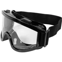 TRIZERATOP Arbeitsschutzbrille Schutzbrille mit Belüftung und schwarzem Rahmen