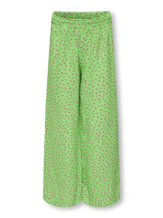 KIDS ONLY - KOGLINO AOP PANTS PTM summer green - Gr. - 152