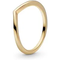 Pandora Fingerring DamenWishbone Goldfarben