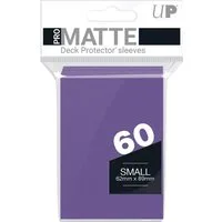 UltraPRO Sammelkarte 60 Small Card Protector Sleeves : Pro-Matte - Purple