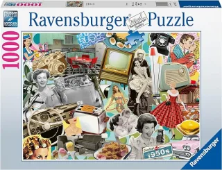 Ravensburger Puzzle 17387 - Die 50er Jahre [1.000 Teile]