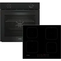 Privileg Backofen-Set BAKO 220 BLACK INDUKTION, Hydrolyse, Einfache Reinigung mit Wasserdampf mit Hydrolyse