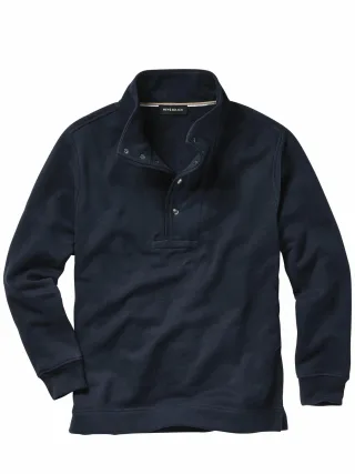Mey & Edlich Herren Landgang-Troyer Blau 100 % Baumwolle (bio)