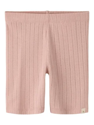 Lil Atelier Shorts "NMFRACHEL BIKER SHORTS LIL" Baumwollmischung, elastischer Bund