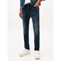 Tommy Jeans Slim-fit-Jeans Austin Slim Tapered zum Knöchel hin schmaler werdende Jeans mit mittlerer Leibhöhe