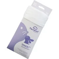 Träumeland Bettlaken hochwertiges Spannbetttuch aus Tencel®, Tencel®, Gummizug: rundum, (1 Stück), Tencel® sorgt für ein besonders trockenes, gesundes Schlafklima