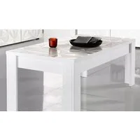 Home affaire Couchtisch Prisma 122x65 cm, Wohnzimmertisch mit Winkelfuß, Sofatisch, rechteckig, Tischplattenstärke 22 mm
