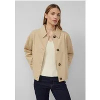 s.Oliver Funktionsjacke Outdoor-Jacke Cabanjacke aus Baumwollmix