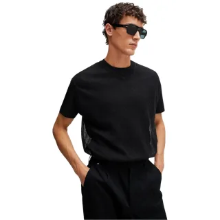 Boss - "Lucid" T-Shirt für Herren, Rundhalsausschnitt (Schwarz)