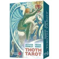 Königsfurt-Urania Verlag Spiel Tarotkarten Aleister Crowley Thoth Tarot Pocketformat