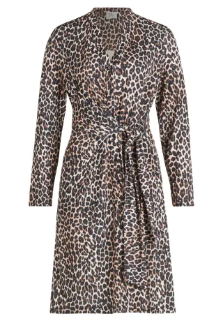 Robe Légère - Jerseykleid brown/dark blue - Gr. - 44