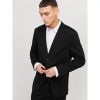 Jack & Jones Sakko JPRJAXON Jersey Blazer mit Stretch für stylischen Look meliert, modisch, slim fit, Materialmix