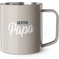 La Vida Tasse Thermobecher Thermotasse Isolierbecher Edelstahl la vida Bester Papa, Material: Edelstahl