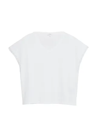 s.Oliver - T-Shirt weiß - Gr. - 36