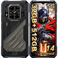 Cubot Kingkong X 32GB RAM + 256GB oder 512GB ROM 5G Outdoor Smartphone (16,72 cm/6.58 Zoll, 512 GB Speicherplatz, 100 MP Kamera, 6.58" FHD+ Display, 10200mAh, IP68/IP69K, 5G-Dual-SIM, NFC)