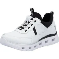 Rieker Sport Edina Slip-On Sneaker Chunky Slipper, Freizeitschuh in veganer Verarbeitung