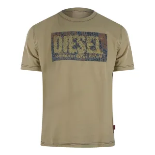 Diesel - T-Shirt für Herren, Baumwolle (Pelikangrau)