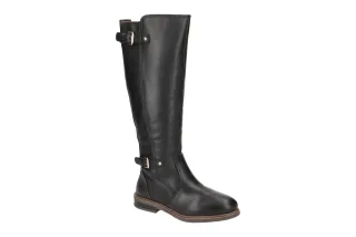 Pikolinos W8J-N9621 Damen Winterstiefel ALDAYA schwarz Lammfell Gummisohle