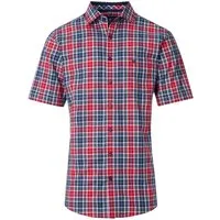 Redmond Kurzarmhemd kariert Comfort Fit