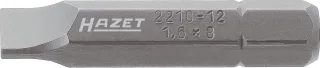 HAZET Bit Sechskant 8 (5/16 Zoll) Schlitz Profil - 2210-14