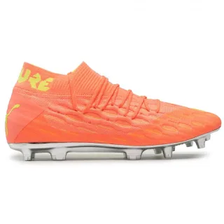 Puma Future 5.1 NetFit OSG FG/Ag Orange Synthetic Herren Football Boots 105931 01