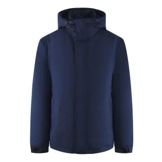 Ice Iceberg - Marineblaue Jacke mit Kapuze