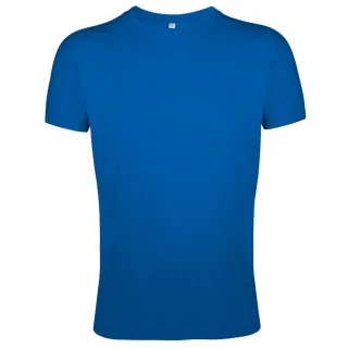 SOLS Herren Regent Slim Fit Kurzarm T-Shirt (Königsblau)