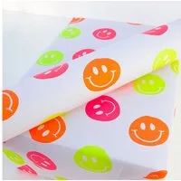 Bow & Hummingbird Geschenkpapier Geschenkpapier "Smiley" aus Recyclingpapier, Bow&Hummingbird