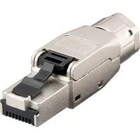 CAT 8.1 feldkonfektionierbarer RJ-45 Stecker, STP Metallgehäuse