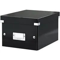 LEITZ Aufbewahrungsbox Click & Store, mit Metall-Etikettenhalter