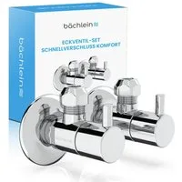 Bächlein Eckventil Eckventil-Set schnellverschluss Komfort