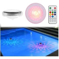 VIVIHEYDAY Pool-Lampe schwimmendes Pool Licht, Solar LED Gartenbeleuchtung, Schwimmdeko, RGB, Farbwechsel, IP67