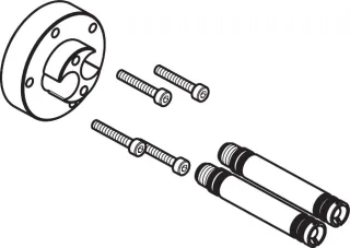 AXOR Verlängerung 14 mm für Show.Bidette,85144000 85144000