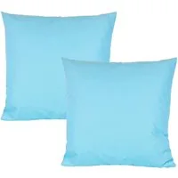 JACK Kissenbezüge 2er Set 50x50cm Outdoor Wasserfest, (2 Stück), 2x Kissenhülle, strapazierfähig, wasserabweisend, Innen & Außen