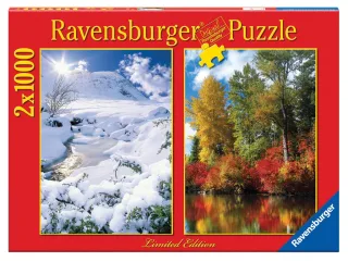 Puzzle 2 x 1000 Teile - Leuchttürme