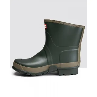 Hunter Gardener Short Gummistiefel Für Herren In Dunkeloliv/Tonfarbe