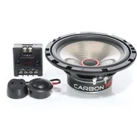 Audio System Audio System Carbon 165 2-Wege Kompo Lautsprechersystem 16,5 cm Auto-Lautsprecher