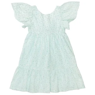 BASEFIELD - Md.-Kleid aqua aop - Gr. - 122