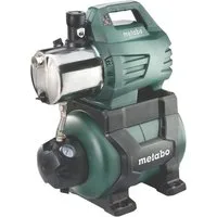 metabo Hauswasserwerk HWW 6000/25 Inox, Für die Gartenbewässerung mit 1 bis 3 Regnern