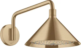 Hansgrohe Kopfbrause Axor Front m.Brausearm Brushed Bronze 26021140