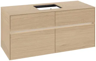 Villeroy & Boch Waschtischunterschrank Collaro C128B0 1200x548x500mm mit Beleuchtung Nordic Oak C128B0VJ
