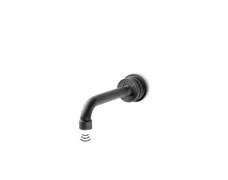 JEE-O soho elektronische Wand-Waschtischarmatur, Hammerschlag schwarz matt, 700-1532 700-1532